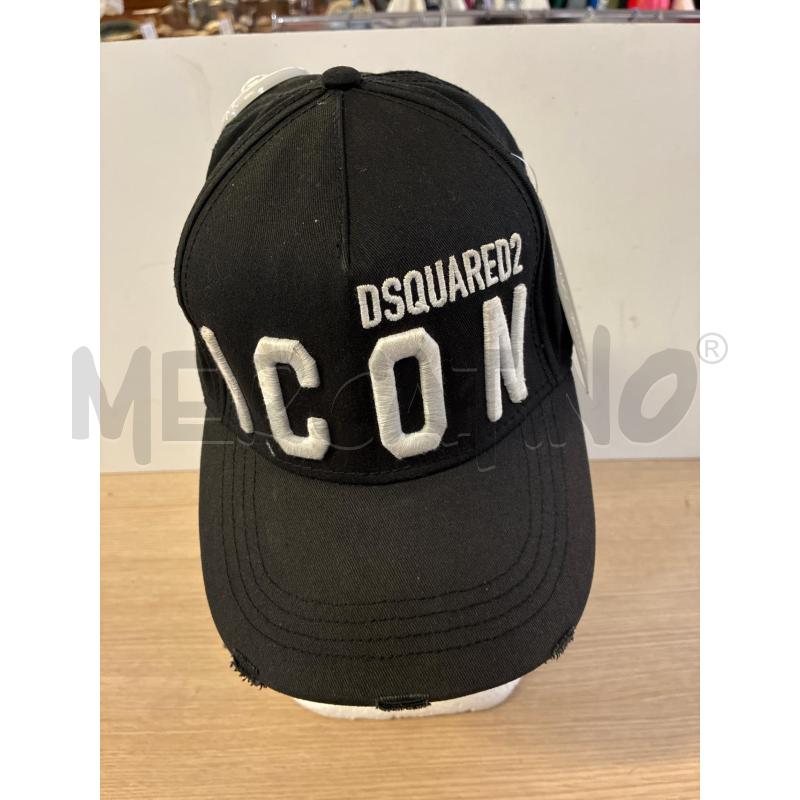CAPPELLO UOMO DSQUARED2 NERO TESA  | Mercatino dell'Usato Vinci - fraz. sovigliana 1