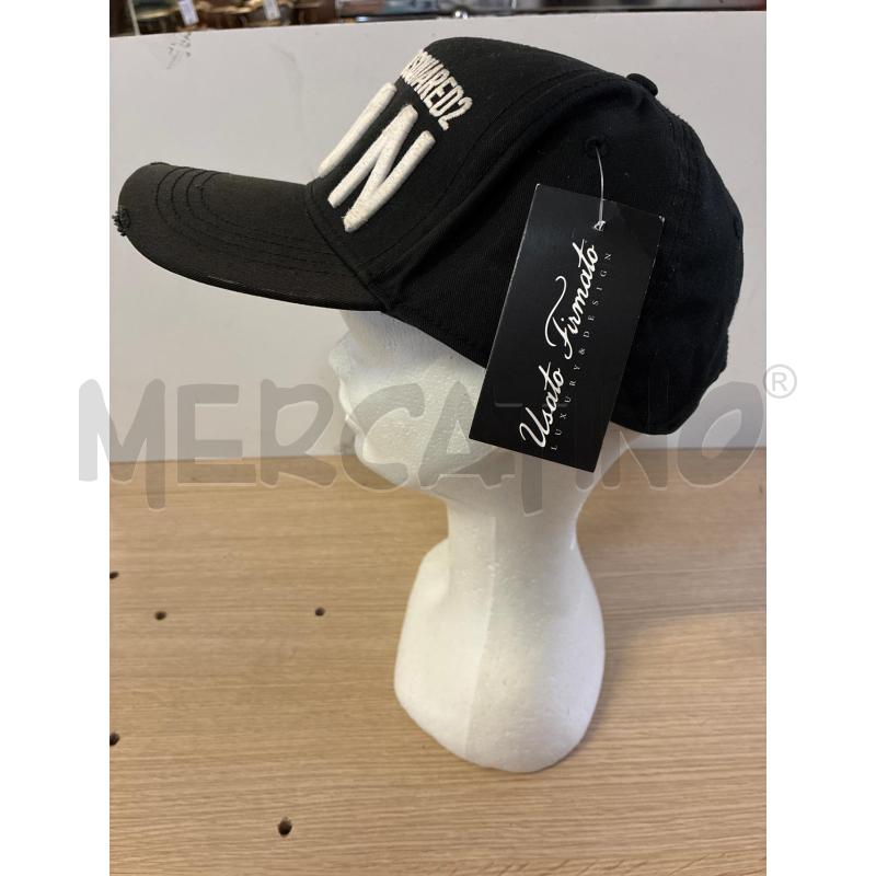 CAPPELLO UOMO DSQUARED2 NERO TESA  | Mercatino dell'Usato Vinci - fraz. sovigliana 3