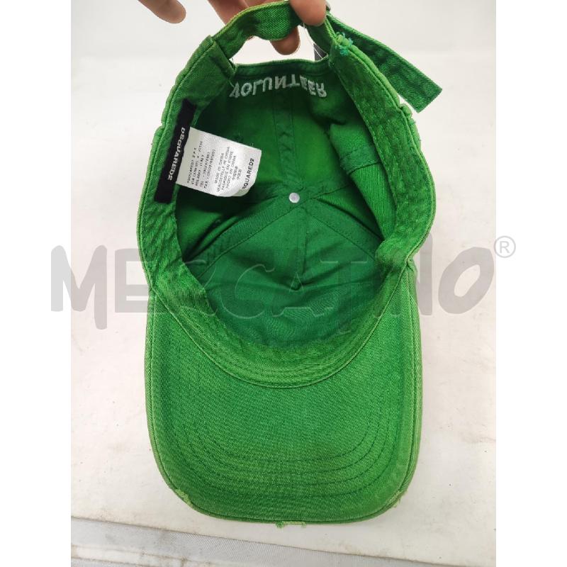 CAPPELLO UOMO DSQUARED2 VERDE CON TESA | Mercatino dell'Usato Vinci - fraz. sovigliana 2