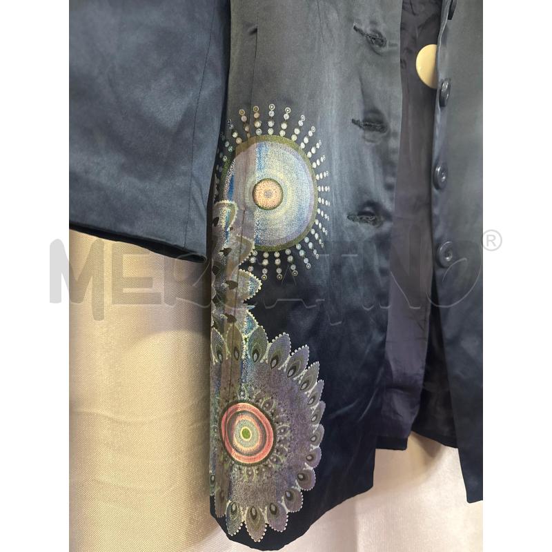 CAPPOTTO DONNA DESIGUAL BLU TG.38 | Mercatino dell'Usato Vinci - fraz. sovigliana 2