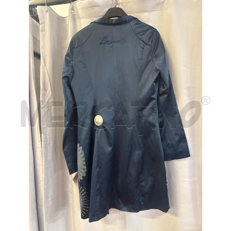 CAPPOTTO DONNA DESIGUAL BLU TG.38 | Mercatino dell'Usato Vinci - fraz. sovigliana 3