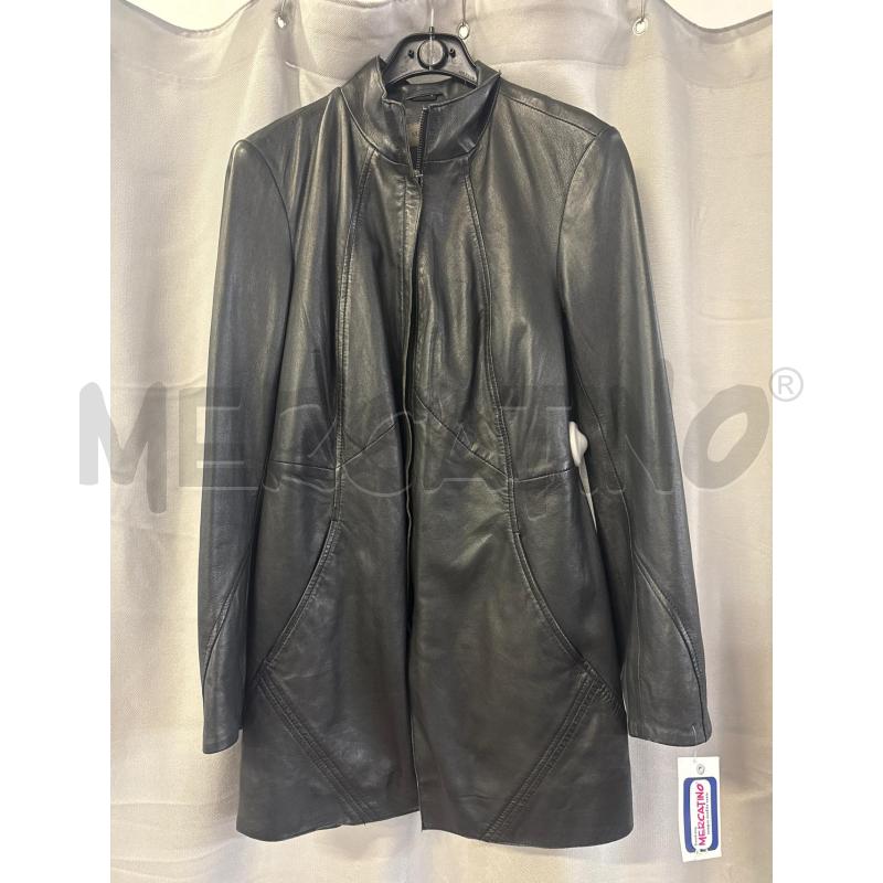 CAPPOTTO DONNA MAINPOL PELLE GRIGIO TG.36 | Mercatino dell'Usato Vinci - fraz. sovigliana 1