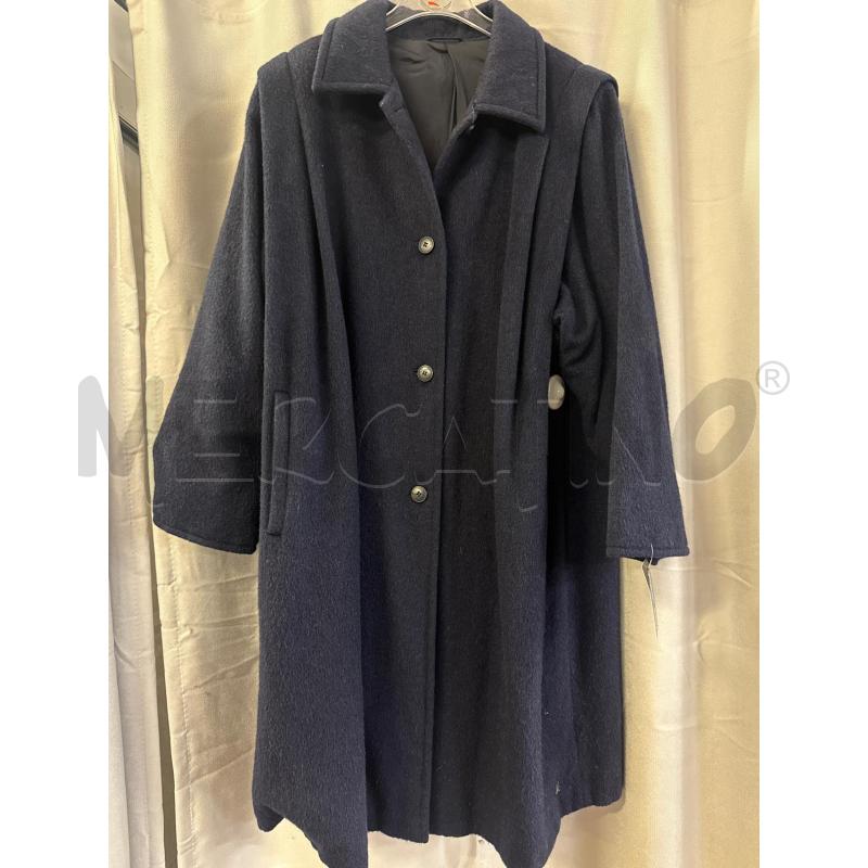 CAPPOTTO DONNA MARINA RINALDI BLU TG.23 VINTAGE | Mercatino dell'Usato Vinci - fraz. sovigliana 1
