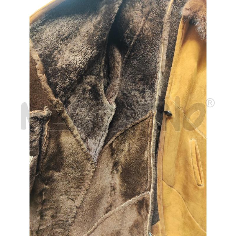 CAPPOTTO DONNA SHEARLING SCAMOSCIATO COLLO E MANOPOLE VISONE TG.44 | Mercatino dell'Usato Vinci - fraz. sovigliana 3