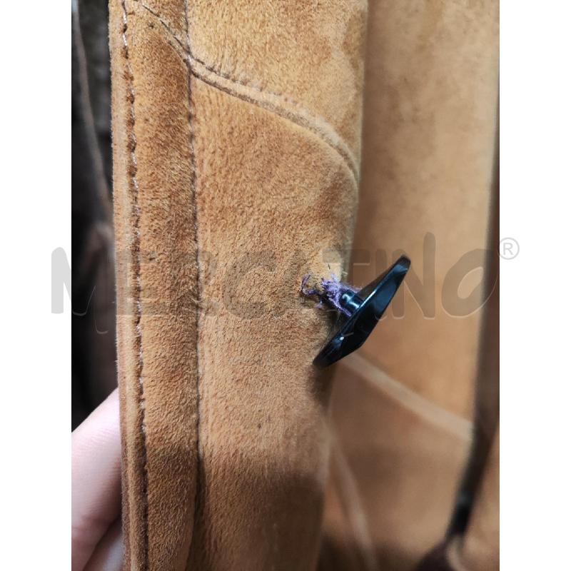 CAPPOTTO DONNA SHEARLING SCAMOSCIATO COLLO E MANOPOLE VISONE TG.44 | Mercatino dell'Usato Vinci - fraz. sovigliana 4