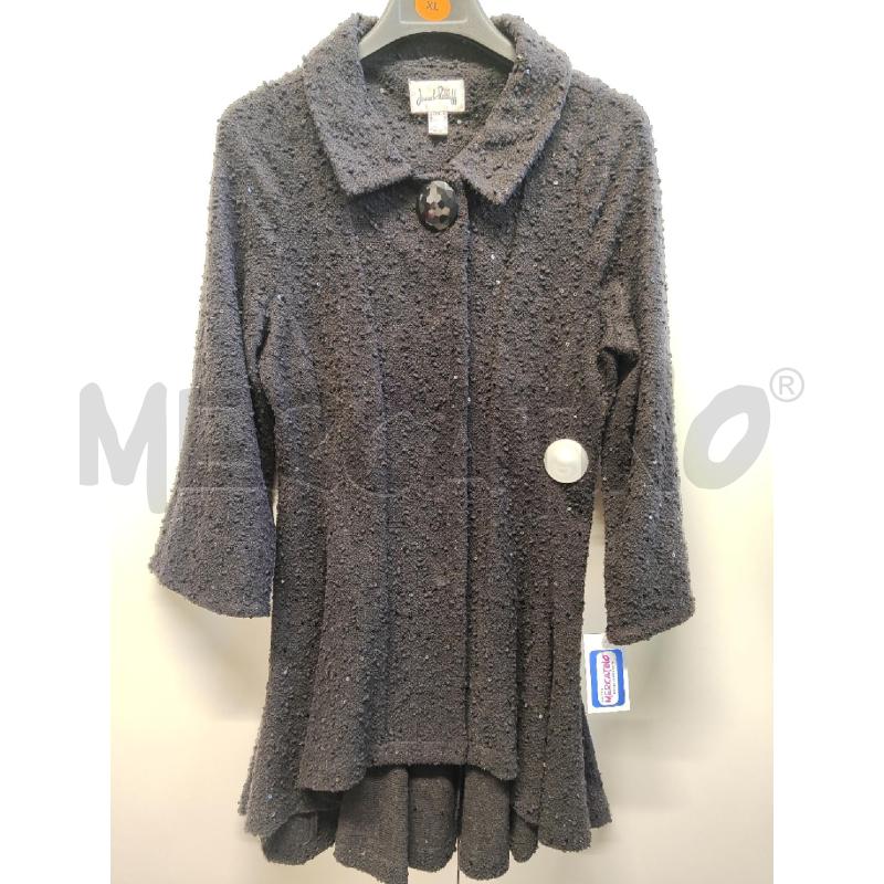 CAPPOTTO DONNA # JOSEPH RIBHOFF NERO PAILLETTES TG.44 | Mercatino dell'Usato Vinci - fraz. sovigliana 1