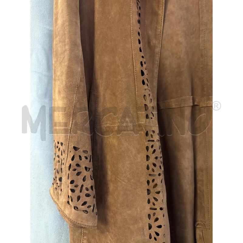 CAPPOTTO DONNA # NENETTE SCAMOSCIATO BEIGE TG.44 | Mercatino dell'Usato Vinci - fraz. sovigliana 2