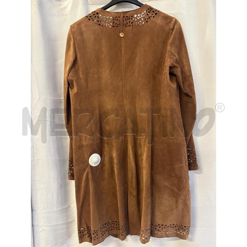 CAPPOTTO DONNA # NENETTE SCAMOSCIATO BEIGE TG.44 | Mercatino dell'Usato Vinci - fraz. sovigliana 3