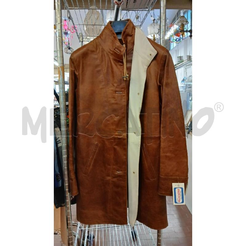 CAPPOTTO DONNA #  PELLE TG.S BALZA PANNA NUOVO | Mercatino dell'Usato Vinci - fraz. sovigliana 1