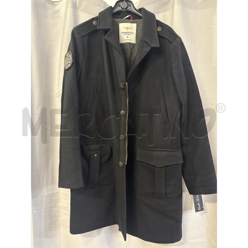 CAPPOTTO UOMO AERONAUTICA MILITARE NERO G.48 | Mercatino dell'Usato Vinci - fraz. sovigliana 1