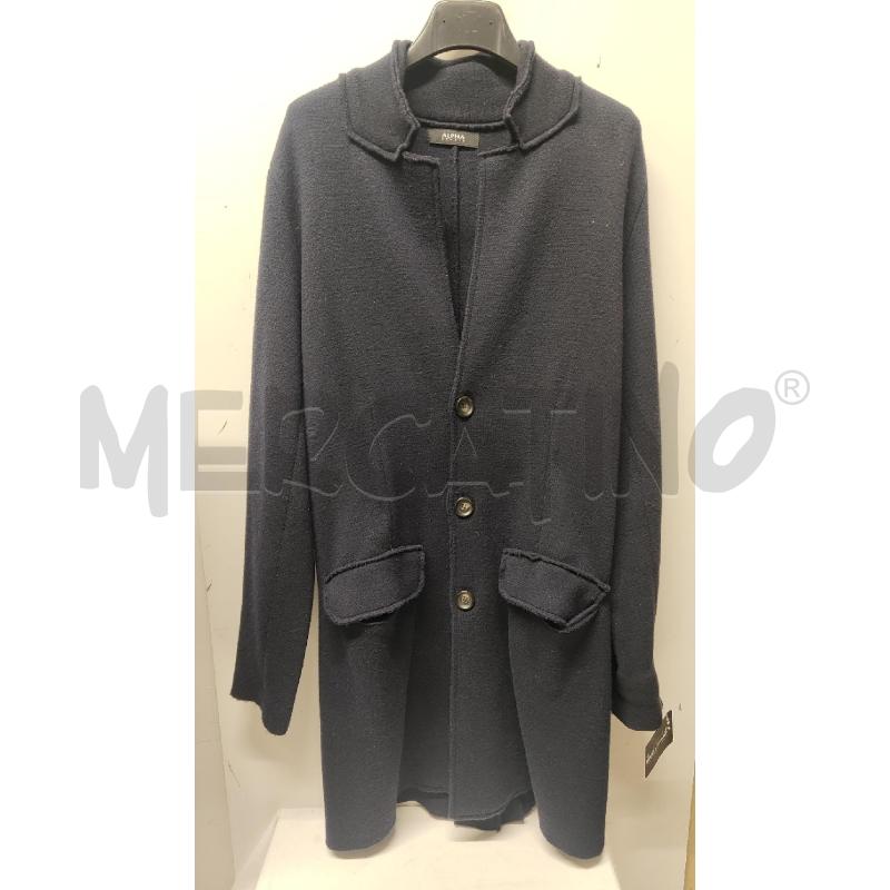 CAPPOTTO UOMO ALPHA BLU TG.46 | Mercatino dell'Usato Vinci - fraz. sovigliana 1