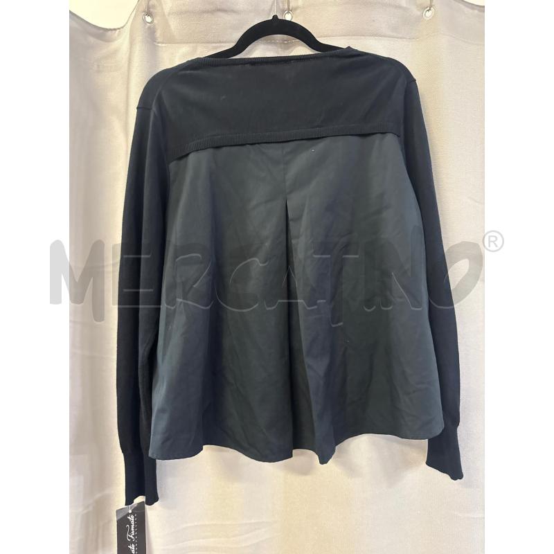CARDIGAN DONNA ALPHA NERO DIETRO COTONE TG.48 | Mercatino dell'Usato Vinci - fraz. sovigliana 2