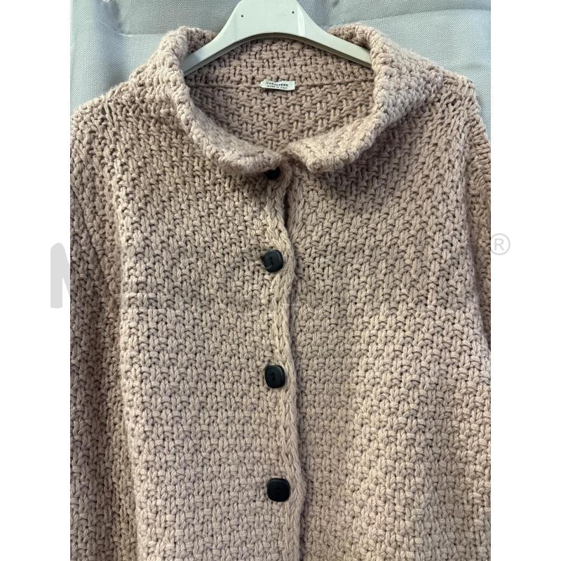 CARDIGAN DONNA CARACTERE LANA ROSA TG.M | Mercatino dell'Usato Vinci - fraz. sovigliana 2