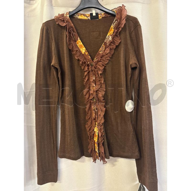 CARDIGAN DONNA D&G MARRONE GALETTE TG.M | Mercatino dell'Usato Vinci - fraz. sovigliana 1