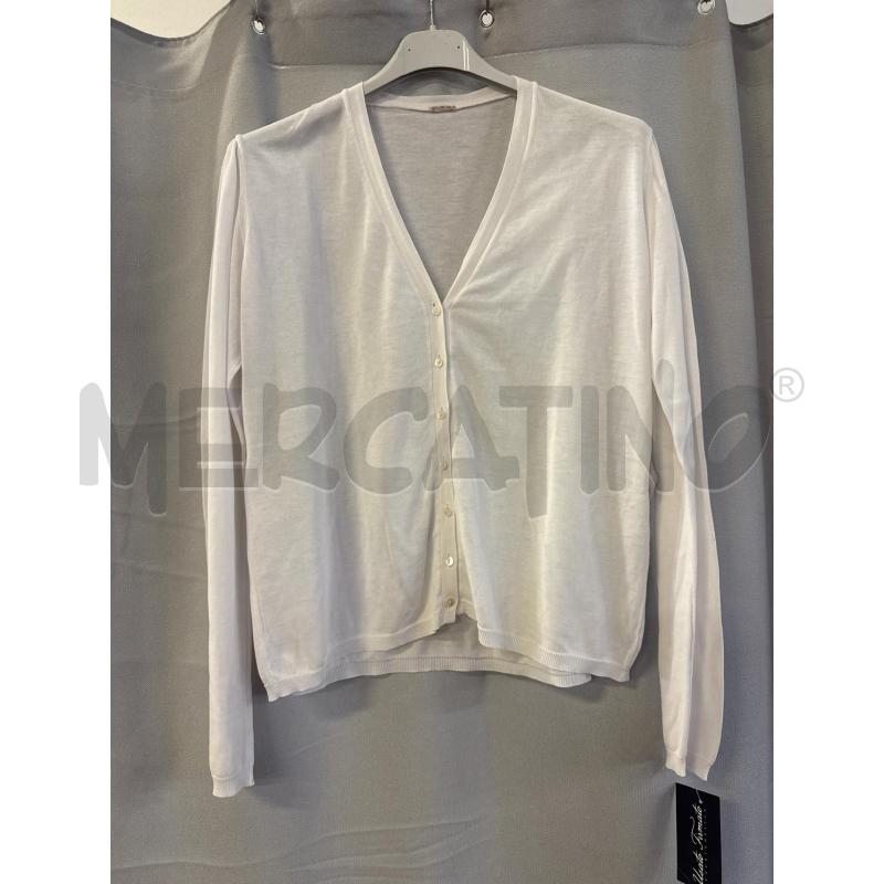 CARDIGAN DONNA MALO BIANCO TG.L | Mercatino dell'Usato Vinci - fraz. sovigliana 1