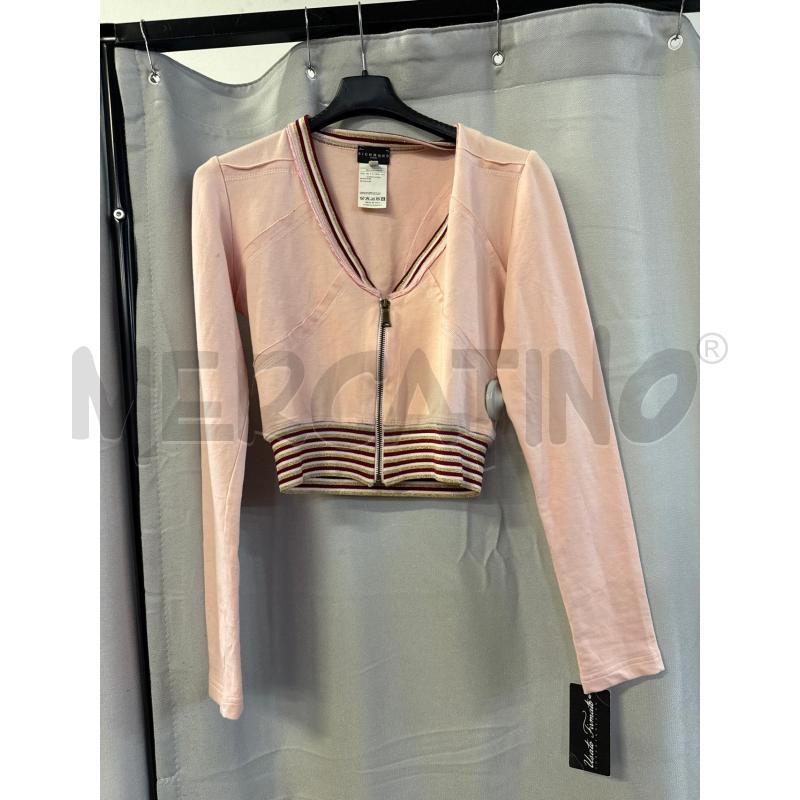CARDIGAN DONNA RICHMOND ROSA TG.42 ZIP | Mercatino dell'Usato Vinci - fraz. sovigliana 1