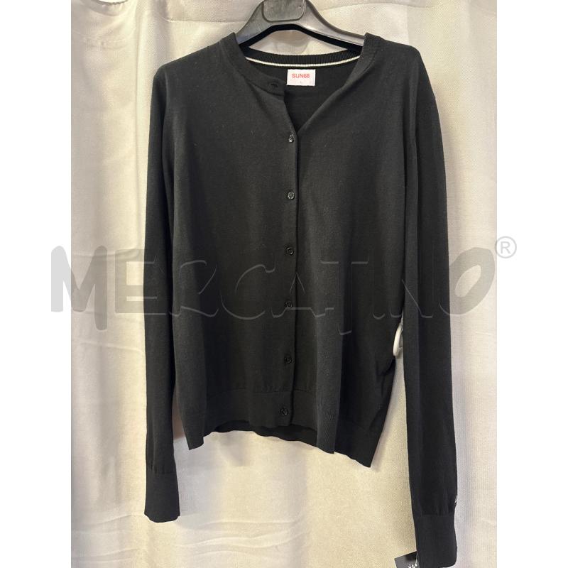 CARDIGAN DONNA SUN68 NERO TG.L | Mercatino dell'Usato Vinci - fraz. sovigliana 1