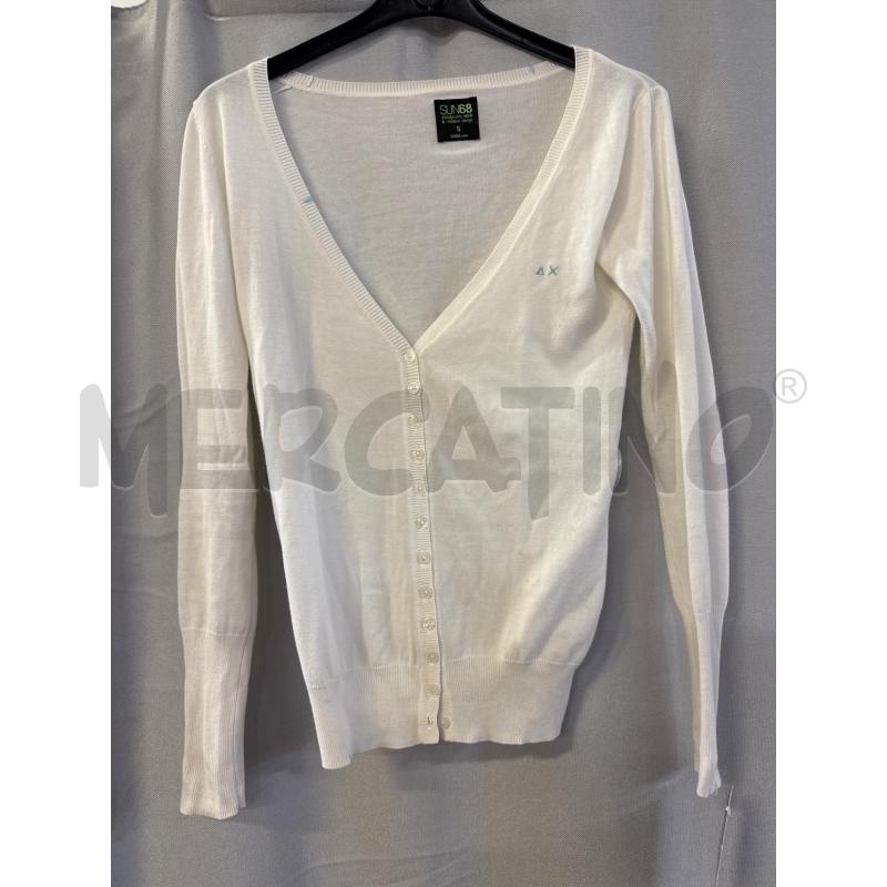 CARDIGAN DONNA SUN68 PANNA TG.S | Mercatino dell'Usato Vinci - fraz. sovigliana 1