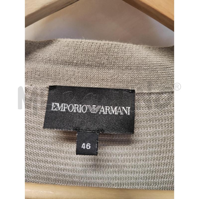 CARDIGAN UOMO EMPORIO ARMANI RIGHE BEIGE TG.46 | Mercatino dell'Usato Vinci - fraz. sovigliana 2