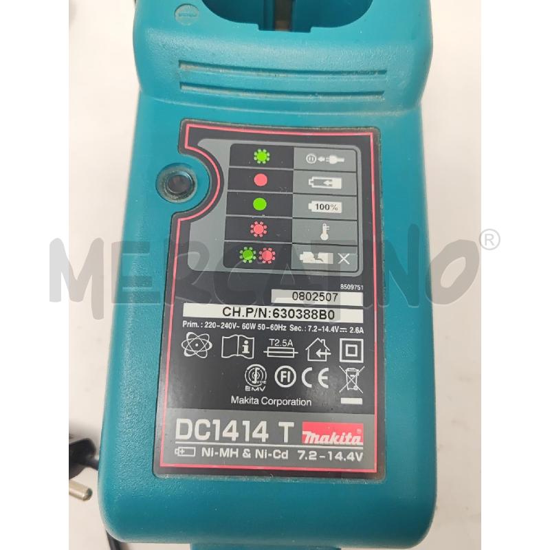 CARICA BATTERIA MAKITA DC 1414 T | Mercatino dell'Usato Vinci - fraz. sovigliana 2