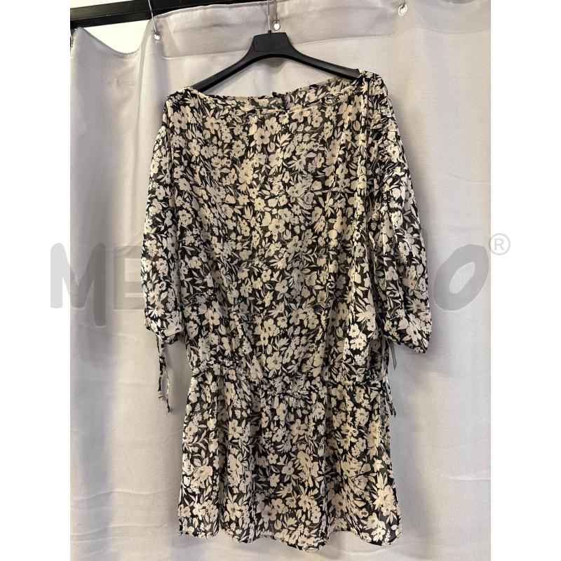 CASACCA DONNA EMPORIO ARMANI NERA FIORI BEIGE SENZA TG | Mercatino dell'Usato Vinci - fraz. sovigliana 1