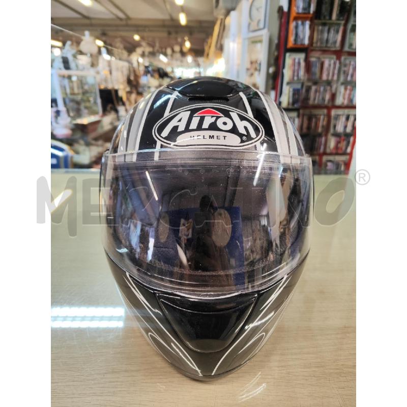 CASCO MOTO INTEGRALE AIROH NERO GRIGIO TG.XS | Mercatino dell'Usato Vinci - fraz. sovigliana 1