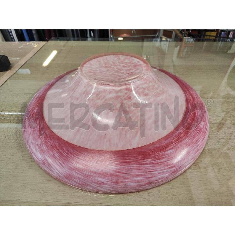 CENTROTAVOLA VETRO ROSA SFUMATO  | Mercatino dell'Usato Vinci - fraz. sovigliana 4