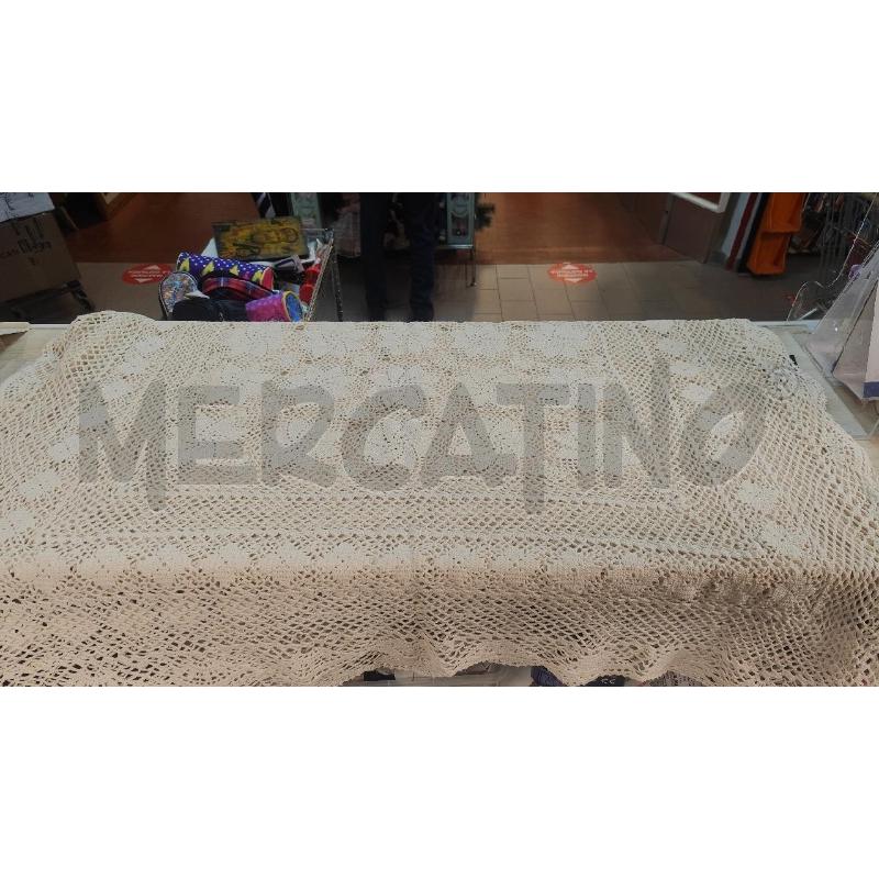 CENTRO 130X200 UNCINETTO BEIGE FATTO A MANO | Mercatino dell'Usato Vinci - fraz. sovigliana 1