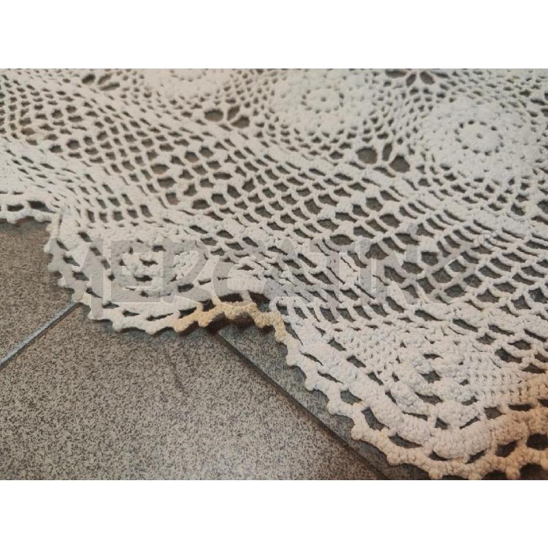 CENTRO UNCINETTO 150X155 FATTO A MANO PANNA | Mercatino dell'Usato Vinci - fraz. sovigliana 3