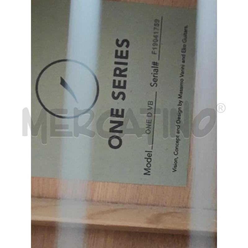 CHITARRA ACUSTICA EKO ONE D VB + BORSA | Mercatino dell'Usato Vinci - fraz. sovigliana 2