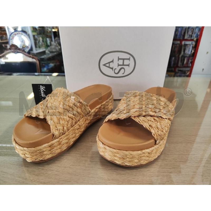 CIABATTE DONNA ASH PAGLIA N.40 NUOVE  | Mercatino dell'Usato Vinci - fraz. sovigliana 1