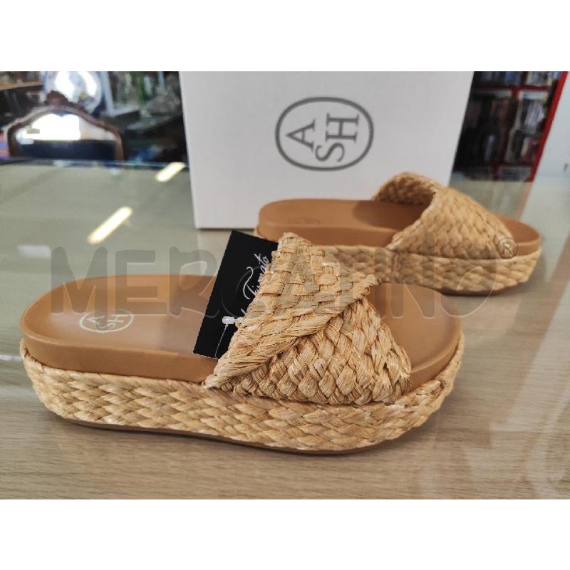CIABATTE DONNA ASH PAGLIA N.40 NUOVE  | Mercatino dell'Usato Vinci - fraz. sovigliana 5