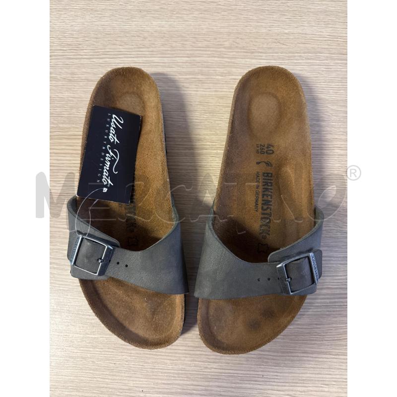 CIABATTE DONNA BIRKENSTOCK GRIGIE N.41 | Mercatino dell'Usato Vinci - fraz. sovigliana 1