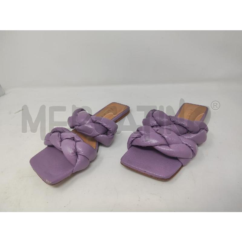CIABATTE DONNA VINCENZA LILLA TRECCIA N.37 | Mercatino dell'Usato Vinci - fraz. sovigliana 1