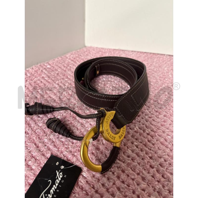 CINTURA DONNA BALLY PELLE MARRONE TG.80/32 | Mercatino dell'Usato Vinci - fraz. sovigliana 1
