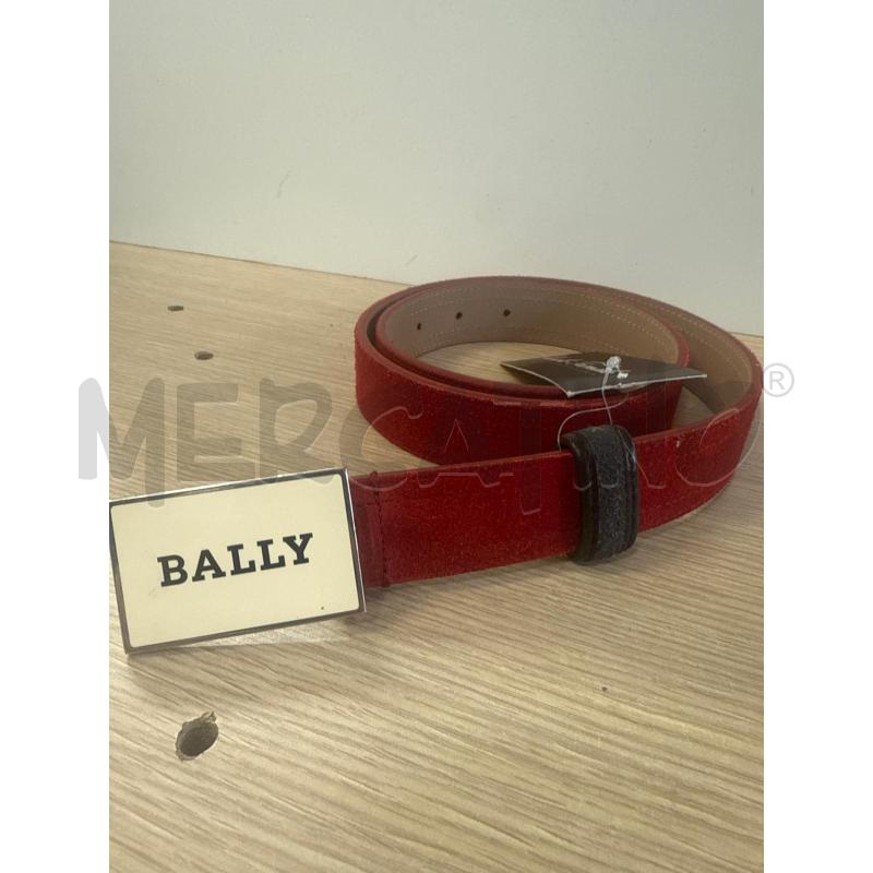CINTURA DONNA BALLY SCAMOSCIATA ROSSA 90/36 | Mercatino dell'Usato Vinci - fraz. sovigliana 2