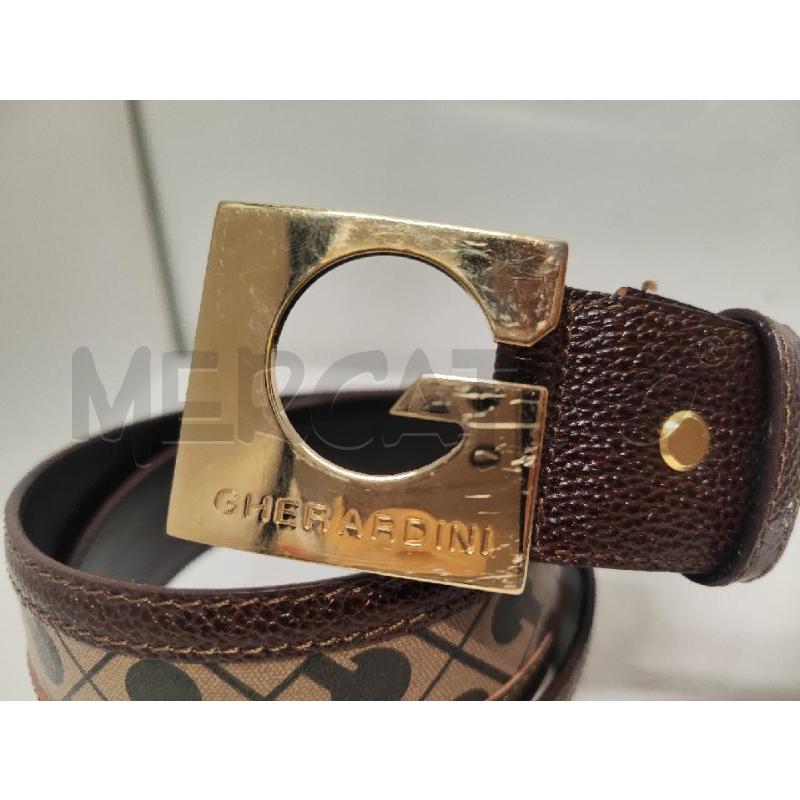 CINTURA DONNA GHERARDINI MARRONE 90CM | Mercatino dell'Usato Vinci - fraz. sovigliana 2