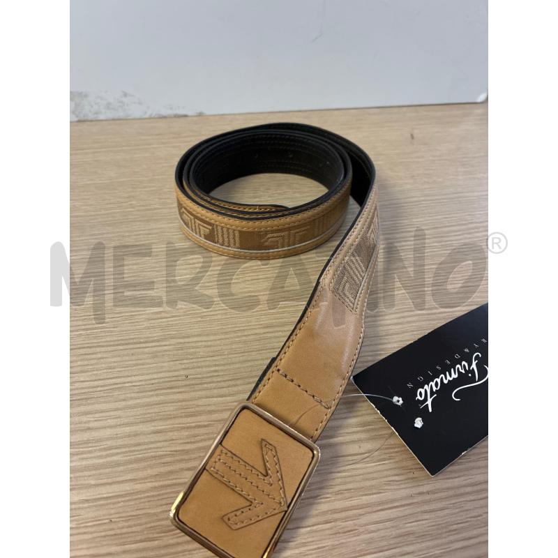 CINTURA DONNA LANVIN BEIGE CHIUSURA FRECCIA TG.110/44 | Mercatino dell'Usato Vinci - fraz. sovigliana 1