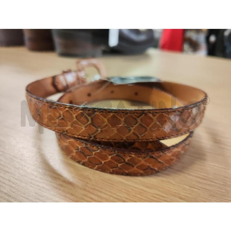 CINTURA DONNA LES COPAINS PITONE CHIARO STRETTA 85 | Mercatino dell'Usato Vinci - fraz. sovigliana 2