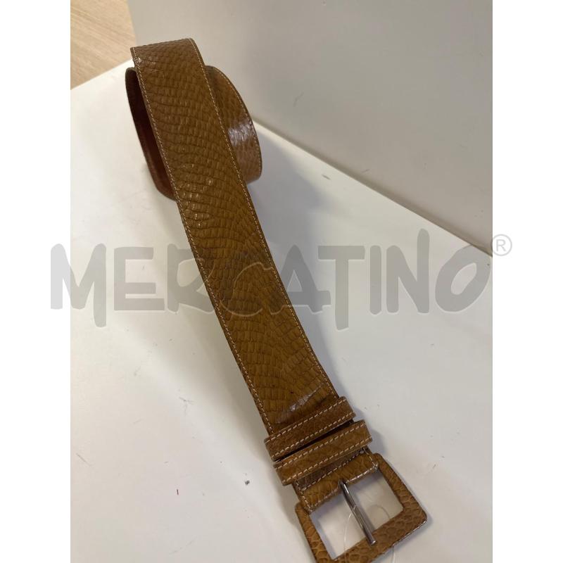CINTURA DONNA PITONATA CHIARA FIBBIA RIVESTITA  | Mercatino dell'Usato Vinci - fraz. sovigliana 2