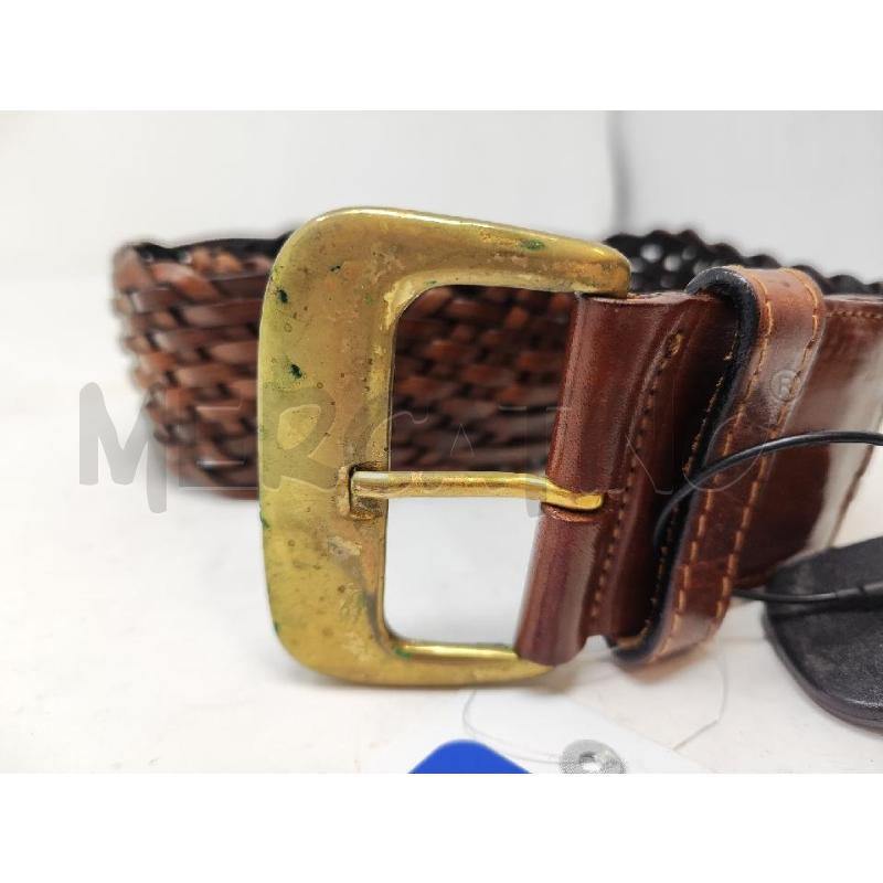 CINTURA DONNA # PELLE MARRONE TRECCIA | Mercatino dell'Usato Vinci - fraz. sovigliana 2