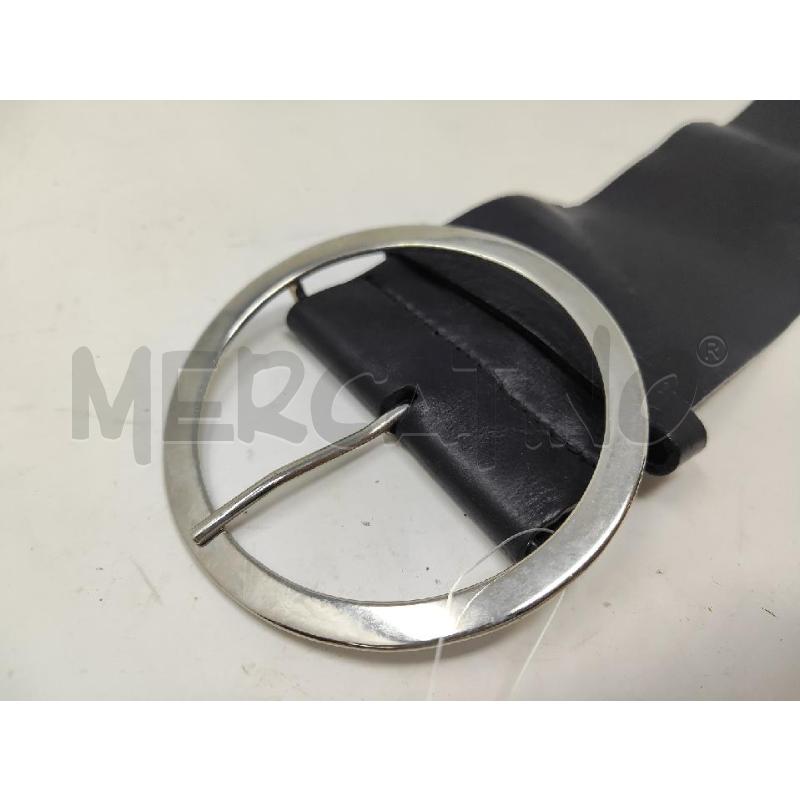 CINTURA DONNA # WVBELT PELLE NERA LARGA  | Mercatino dell'Usato Vinci - fraz. sovigliana 2