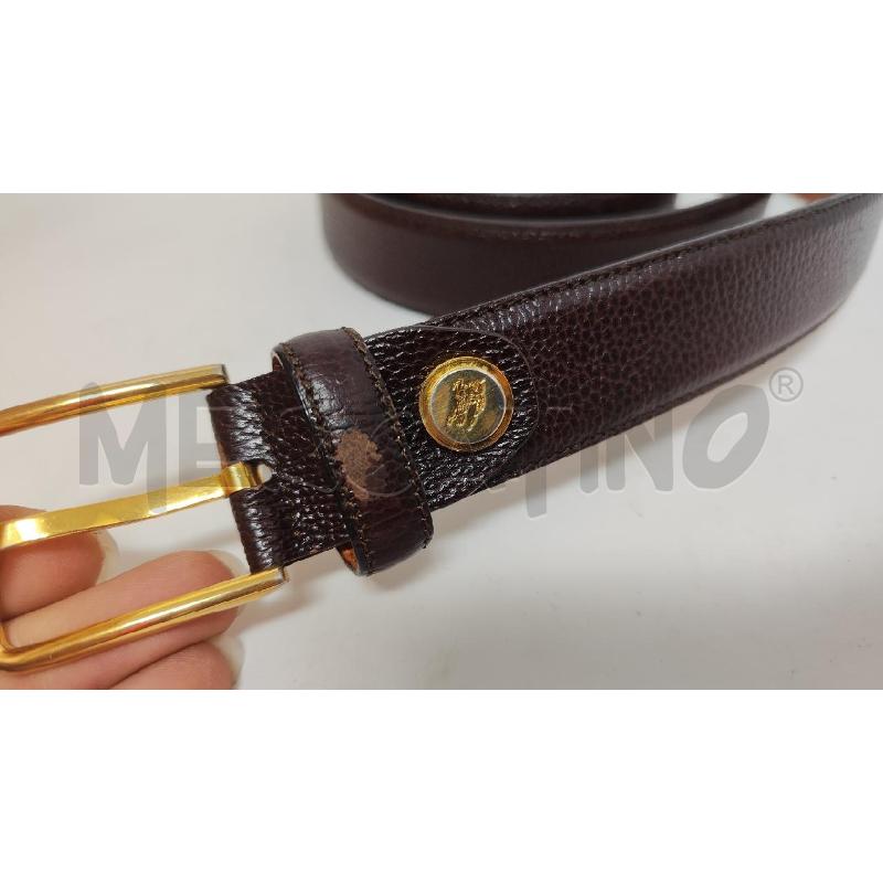 CINTURA UOMO BURBERRYS PELLE MARRONE 100/40 | Mercatino dell'Usato Vinci - fraz. sovigliana 2