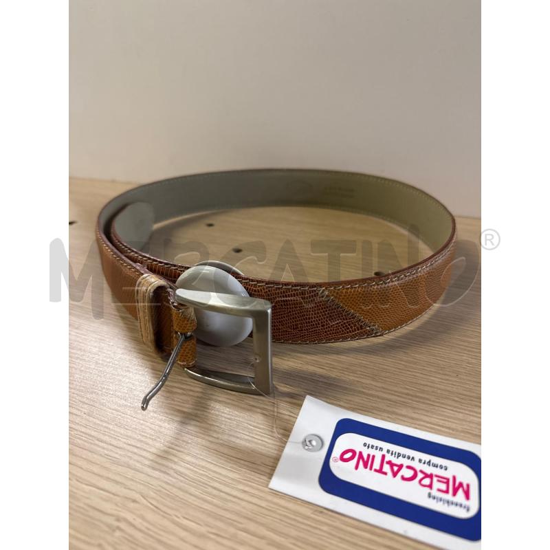 CINTURA UOMO GFR PELLE A PEZZI BEIGE 100CM NUOVA | Mercatino dell'Usato Vinci - fraz. sovigliana 1