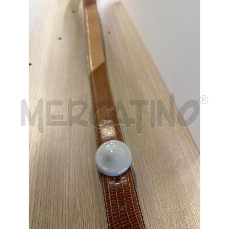 CINTURA UOMO GFR PELLE A PEZZI BEIGE 100CM NUOVA | Mercatino dell'Usato Vinci - fraz. sovigliana 3