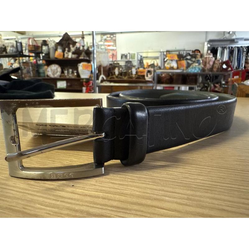 CINTURA UOMO HUGO BOSS PELLE NERA 100/38 | Mercatino dell'Usato Vinci - fraz. sovigliana 1