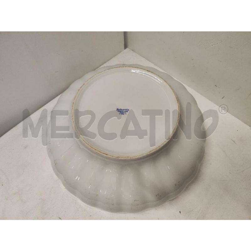 CIOTOLA CERAMICA BIANCA SMERLATA SATURNIA | Mercatino dell'Usato Vinci - fraz. sovigliana 2