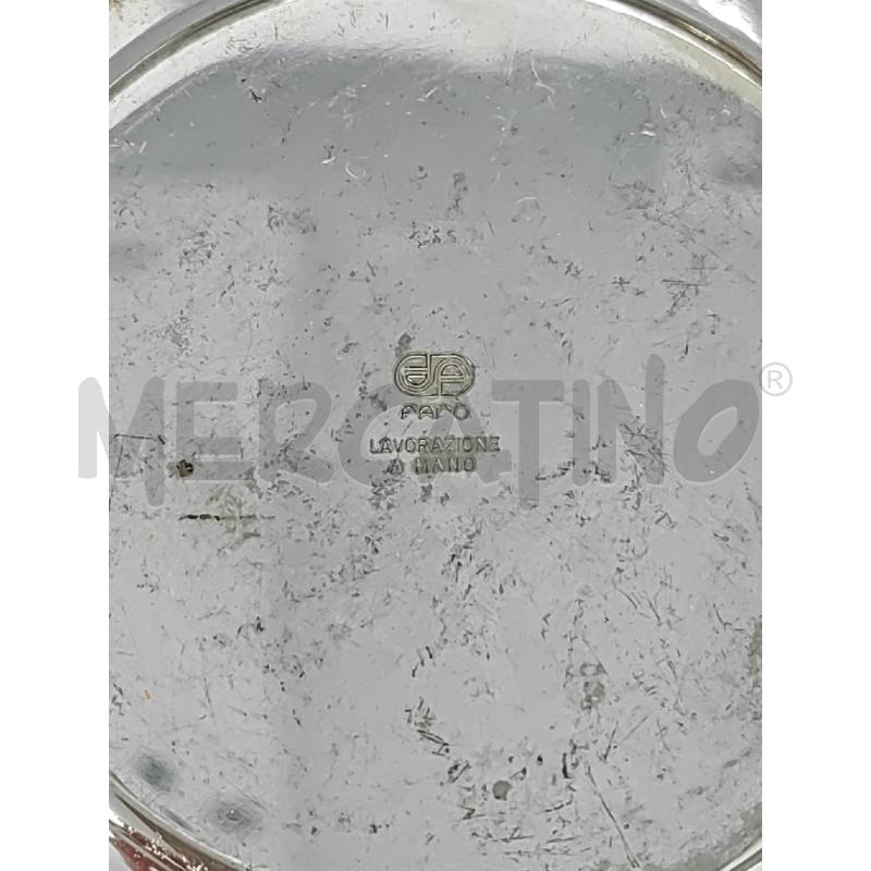 CIOTOLINA FARO MARTELLATA ARGENTATA | Mercatino dell'Usato Vinci - fraz. sovigliana 2