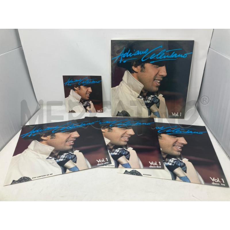 COFANETTO 3 LP ADRIANO CELENTANO VOL. 1 | Mercatino dell'Usato Vinci - fraz. sovigliana 3