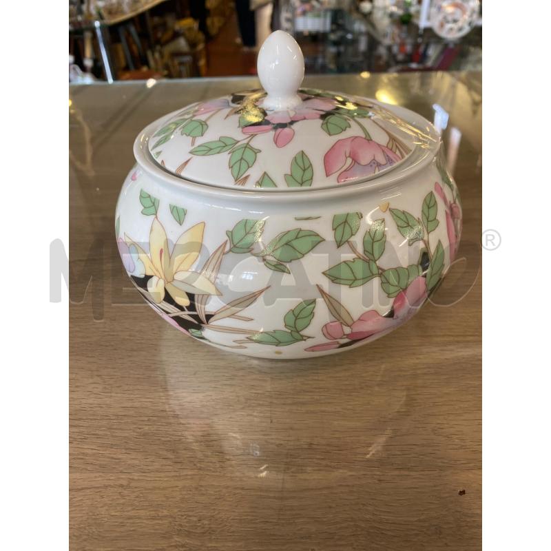COFANETTO T. LIMOGES FIORI ROSA TONDO | Mercatino dell'Usato Vinci - fraz. sovigliana 1